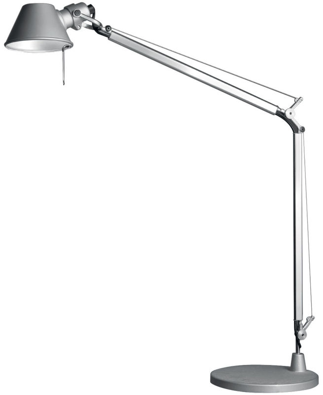 Lighting - Table Lamps - Tolomeo Midi LED Table lamp metal - Artemide - Aluminium - Aluminium, Steel