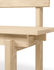 Peka OUTDOOR Bench with backrest - / L 150 cm - Accoya-treated pine by Ferm Living