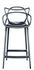 Masters Bar chair - H 65 cm - Metallized by Kartell
