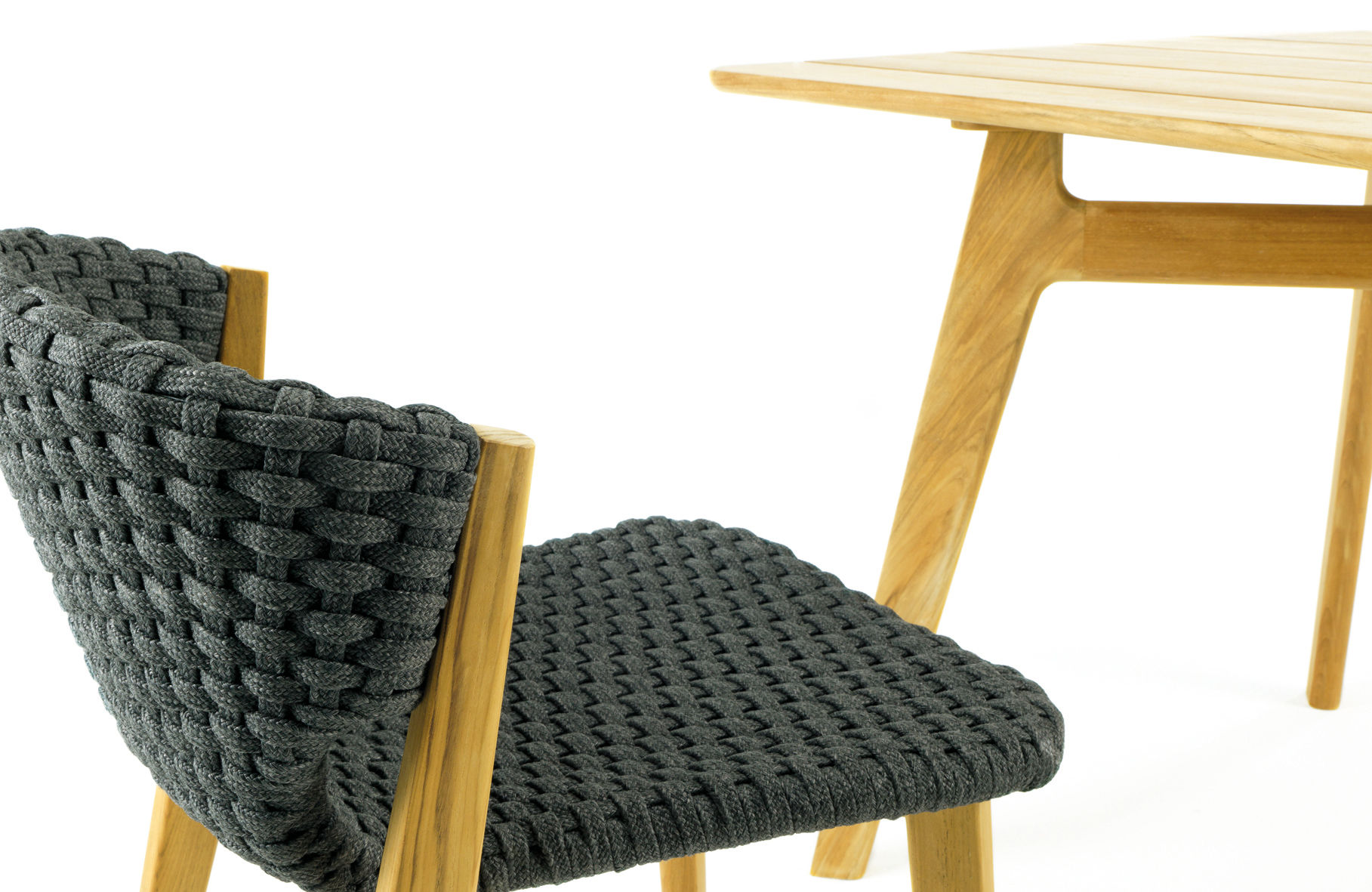 Ethimo Knit Chair Grey Made In Design UK