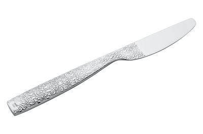 Tableware - Cutlery - Dressed Table knife - Table knife by Alessi - Mirror polished steel - Stainless steel