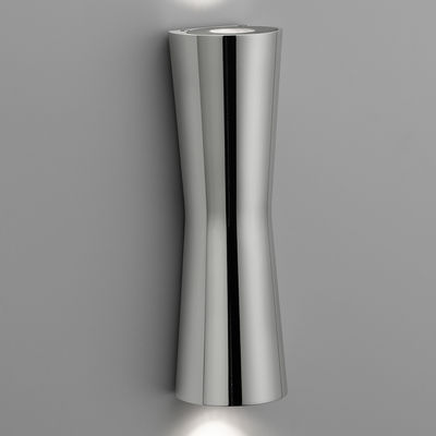 Illuminazione - Lampade da parete - Applique Clessidra 40° - LED - Per l'interno di Flos - Cromato - Ghisa di alluminio, PMMA
