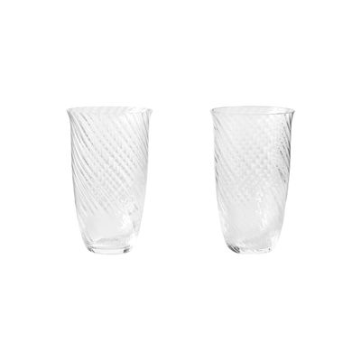 Image of Bicchiere SC60 - / Set di 2 - H 10,5 cm / 165 ml di &tradition - Trasparente - Vetro
