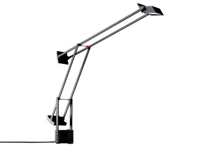 Luminaire - Lampes de table - Lampe de table Tizio Micro - Artemide - Noir - Polycarbonate peint