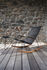 Rocking chair Click / Plastica & bambù - Houe