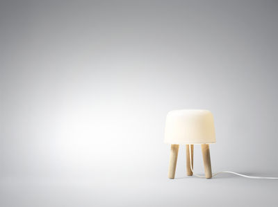 milk table lamp
