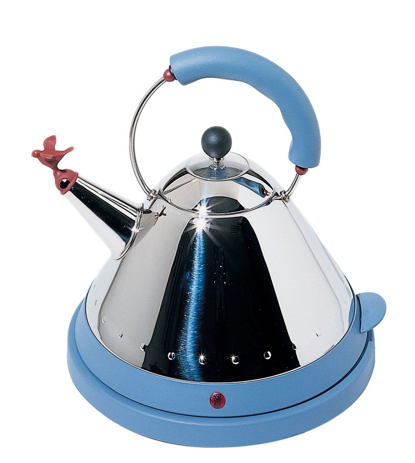 Alessi Oisillon Electric kettle blue Made In Design UK