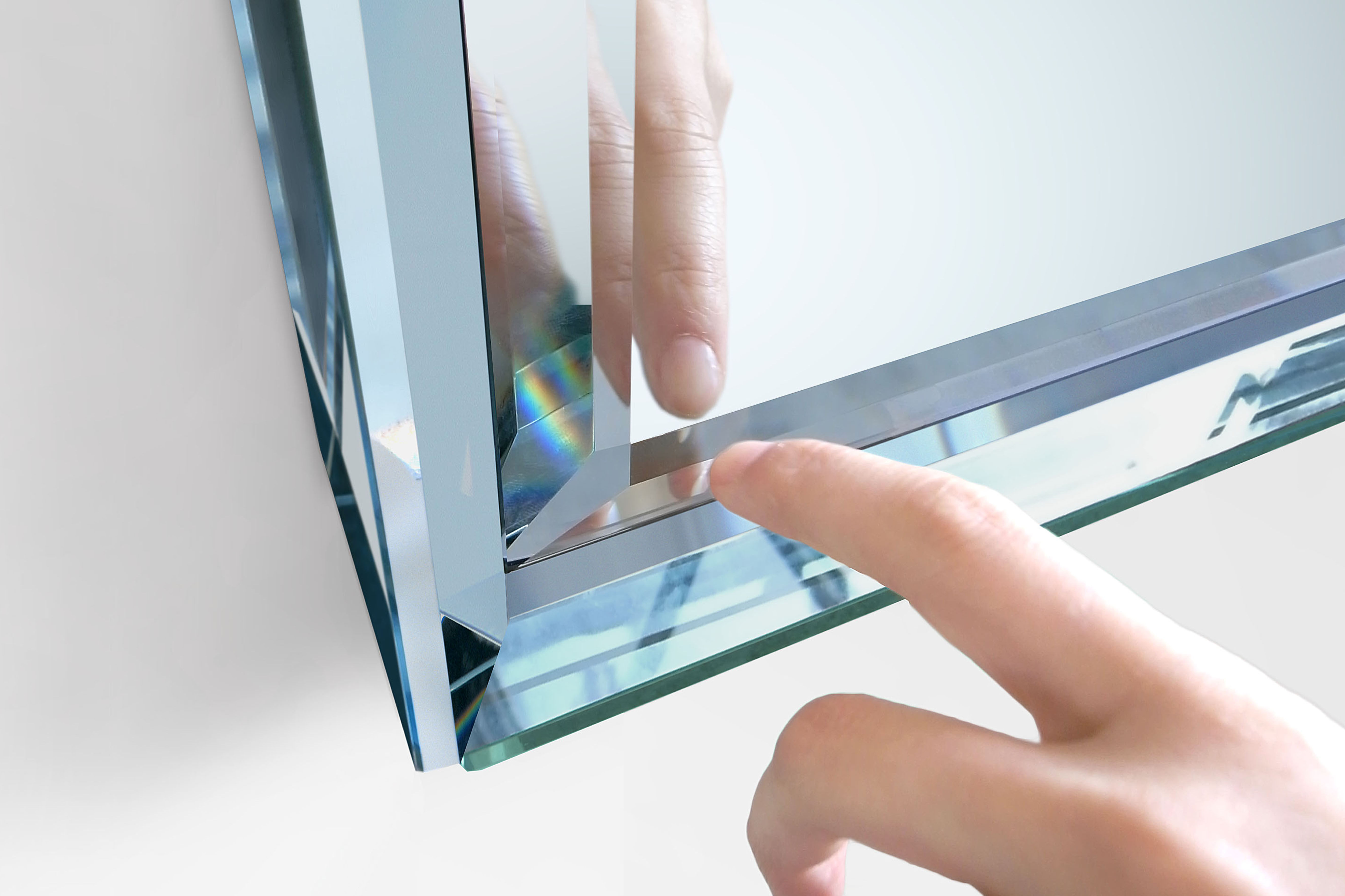 Glas Italia Prism Mirror Mirror Made In Design UK