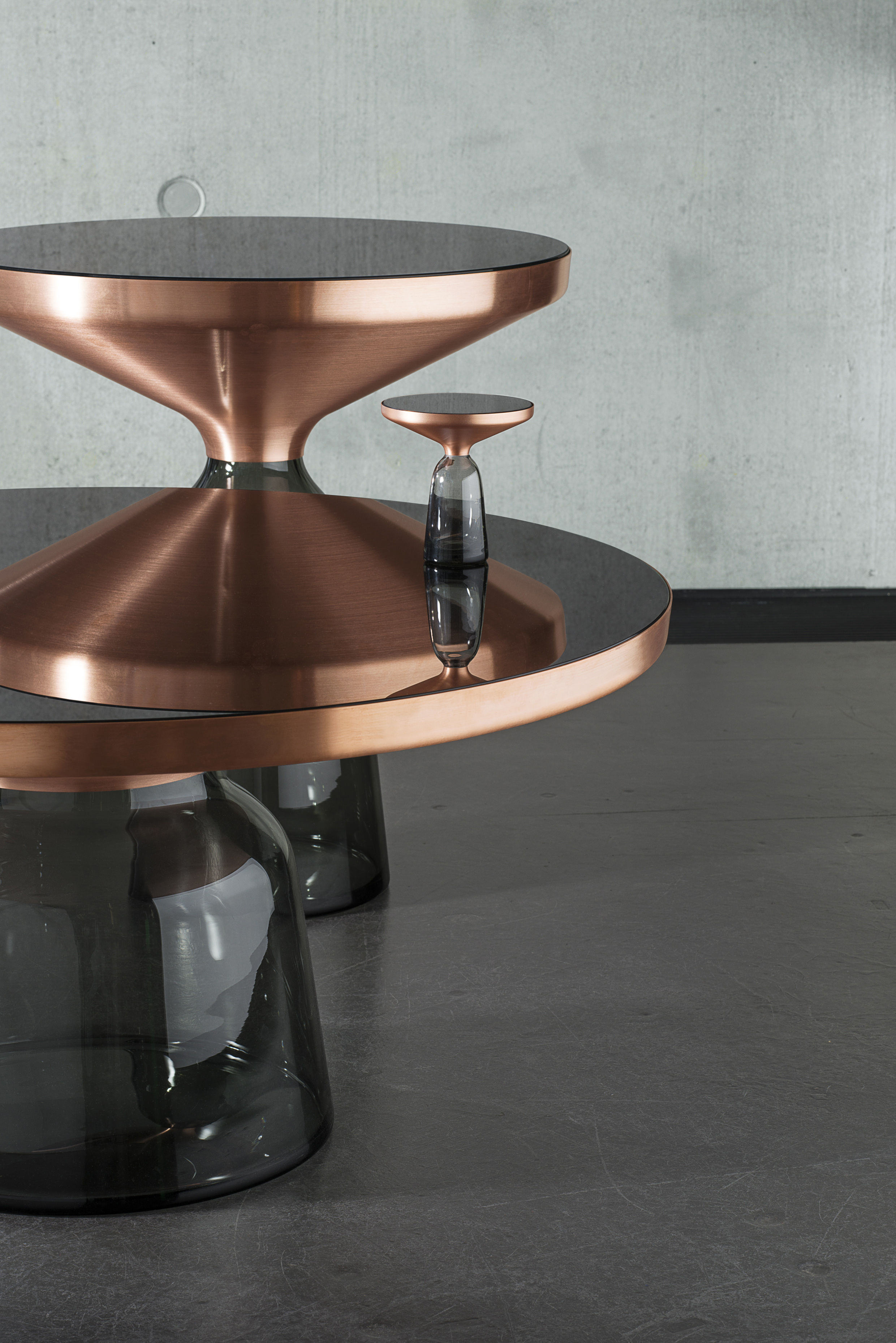Verre Ø X Table Plateau Classicon Coffee H Cm Basse 75 Bell 36 gf7b6y