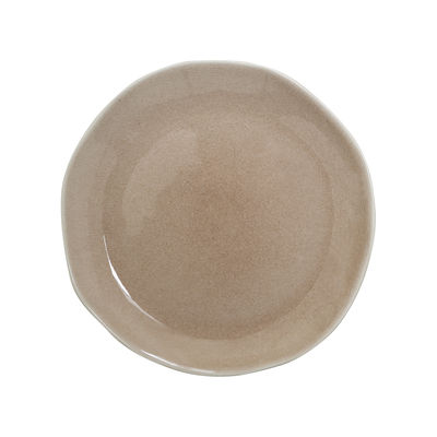 Jars Céramistes - Assiette Maguelone en Céramique, Grès émaillé - Couleur Rose - 22.89 x 22.89 x 2.5