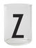 Bicchiere A-Z - / Vetro borosilicato - Lettera Z di Design Letters