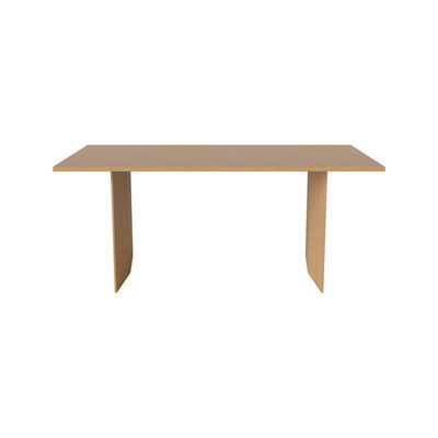 Arredamento - Tavoli - Tavolo rettangolare Alp - / 200 x 91 cm - Rovere massello di Bolia - Rovere - Rovere massiccio oliato FSC