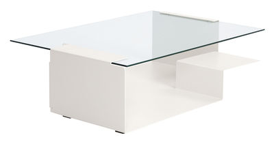 Arredamento - Tavolini  - Tavolino Diana D di ClassiCon - Bianco - Vetro