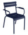Luxembourg Stackable armchair - / Aluminium by Fermob