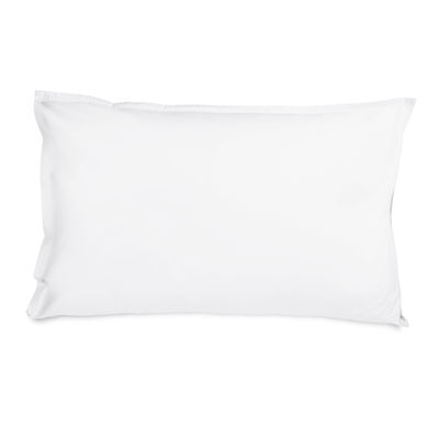 Déco - Textile - Taie d'oreiller 50 x 70 cm / Percale lavée - Au Printemps Paris - 50 x 70 cm / Blanc - Percale de coton lavée