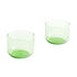 Bicchiere Tint Small - / Set di 2 - H 5,5 cm / 200 ml di Hay