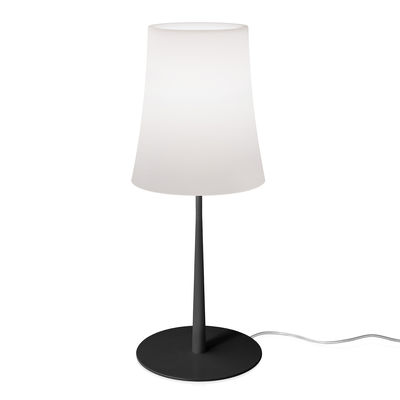 Foscarini - Lampe de table Birdie en Plastique, Polycarbonate - Couleur Noir - 150 x 39.79 x 62 cm -