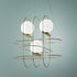 Setareh triple Pendant - / LED - W 45 x H 45 cm by Fontana Arte