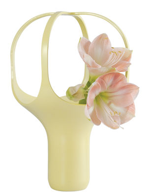 Dekoration - Vasen - Heirloom n°2 Vase H 50 cm - Moustache - Blassgelb - Keramik