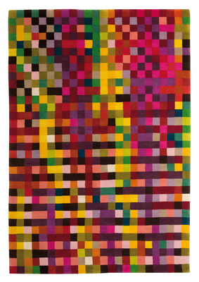 Furniture - Carpets - Digit 1 Rug - 170 x 240 cm by Nanimarquina - Vibrant colours / 170 x 240 cm - Wool