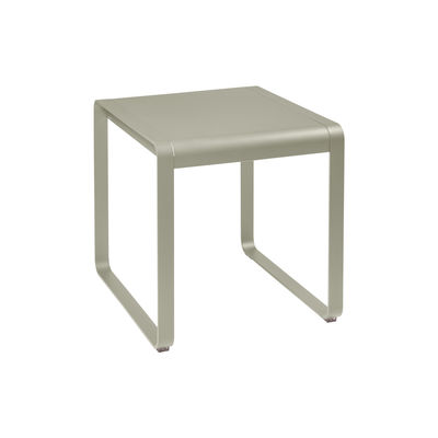 Fermob - Table rectangulaire Bellevie en Métal, Aluminium - Couleur Beige - 79.9 x 79.9 x 74 cm - De