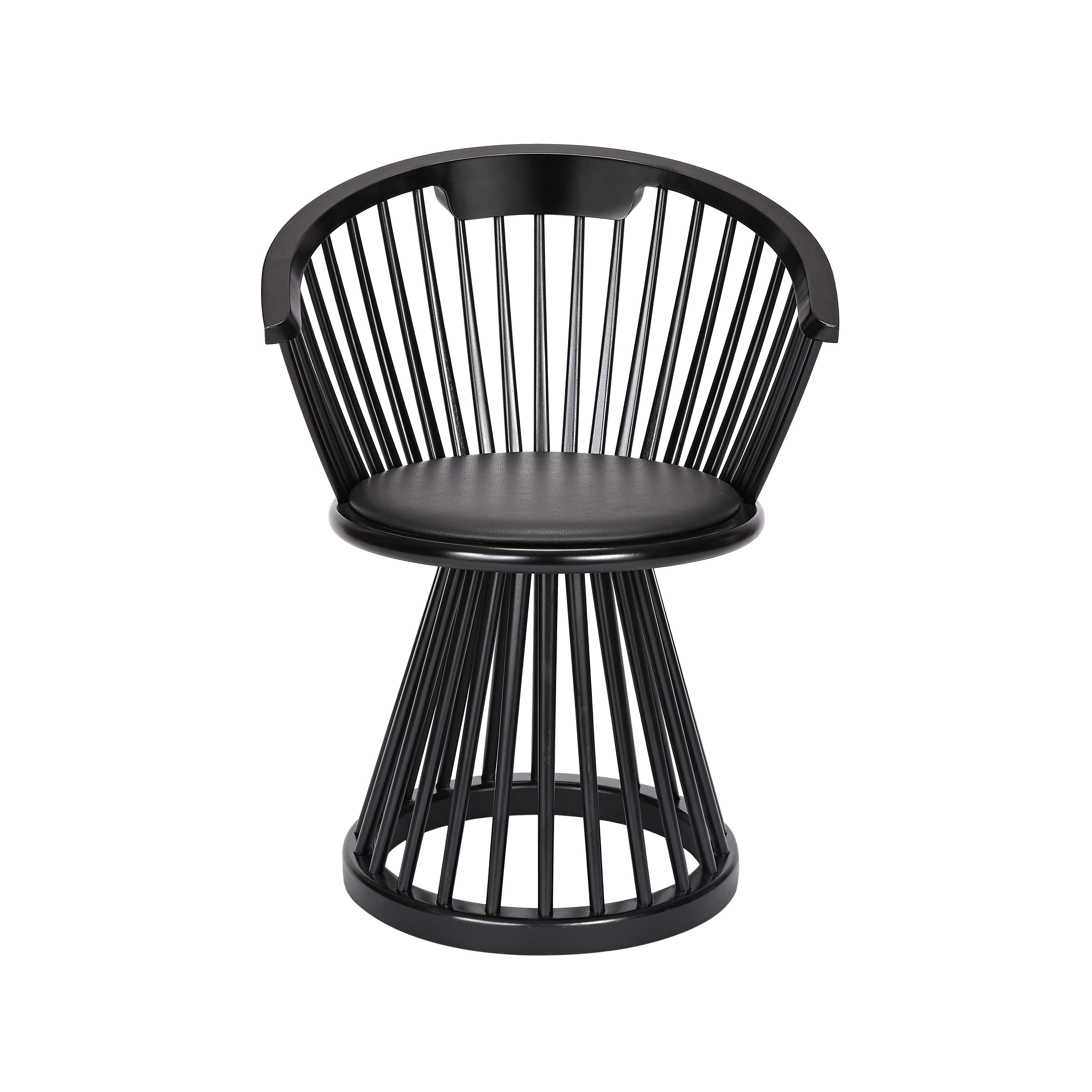 Tom Dixon Fan Armchair Black Made In Design UK