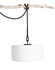 Lampada senza fili Thierry Le swinger LED - / Incluso: cavo di sospensione + estremità in legno per piantare di Fatboy