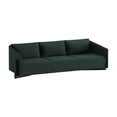 Canapé droit 4 places Tissu Luxe Design Confort Vert