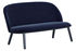 Ace Straight sofa - 2 seats - L 145 cm - Velvet by Normann Copenhagen