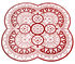 Dessous de plat Petal Italic Lace / 33 x 33 cm - Dessous de plat - Driade Kosmo
