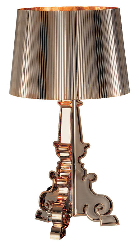 Luminaire - Lampes de table - Lampe de table Bourgie Or plastique or / H 68 à 78 cm - Kartell - Dorée - ABS métallisé