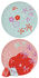 Surface 02 - Poppy for two Plate - Set of 2 by Domestic