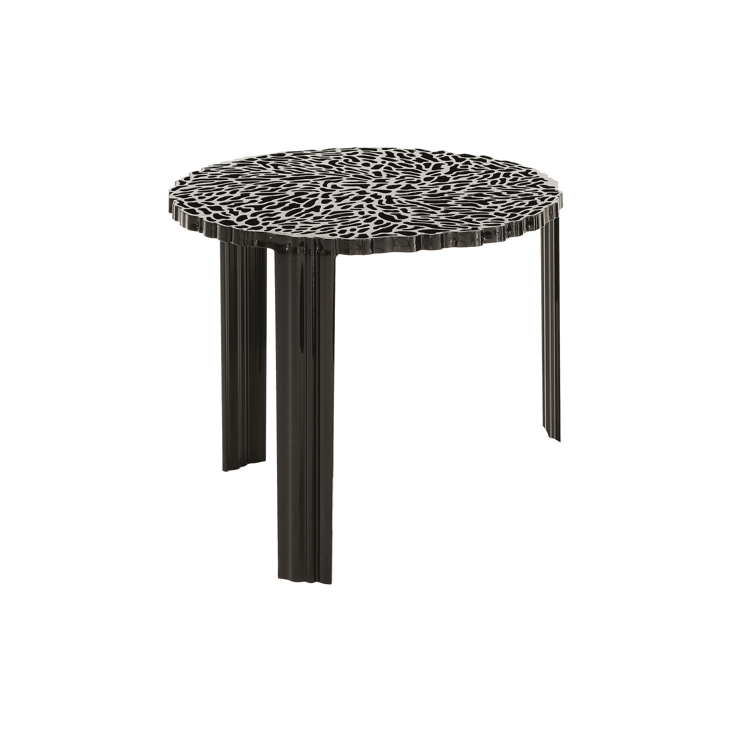 Kartell T-Table Alto Coffee table - opaque black | Made In