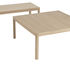 Tavolino Workshop - / Rovere - 86 x 86 cm di Muuto