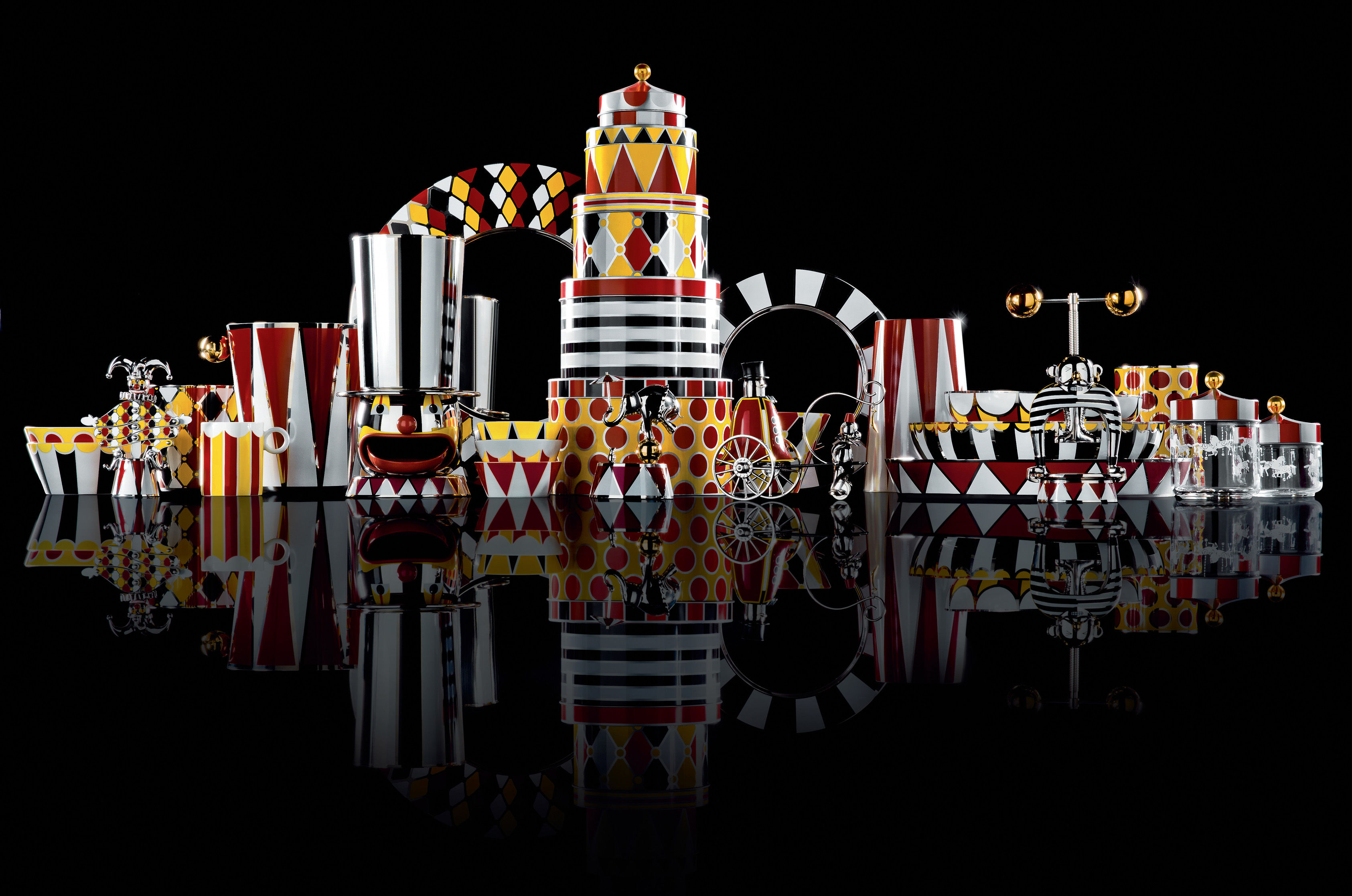 Barattolo Alimenti Alessi Circus 75cl - Design Marcel Wanders