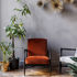 Floating Padded armchair - / Velvet by RED Edition