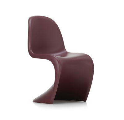 Arredamento - Sedie  - Sedia Panton Chair - / By Verner Panton, 1959 - Polipropilene di Vitra - Bordeaux - 