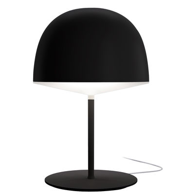 Lighting - Table Lamps - Cheshire Table lamp by Fontana Arte - black - Iron, Polycarbonate, Zamak