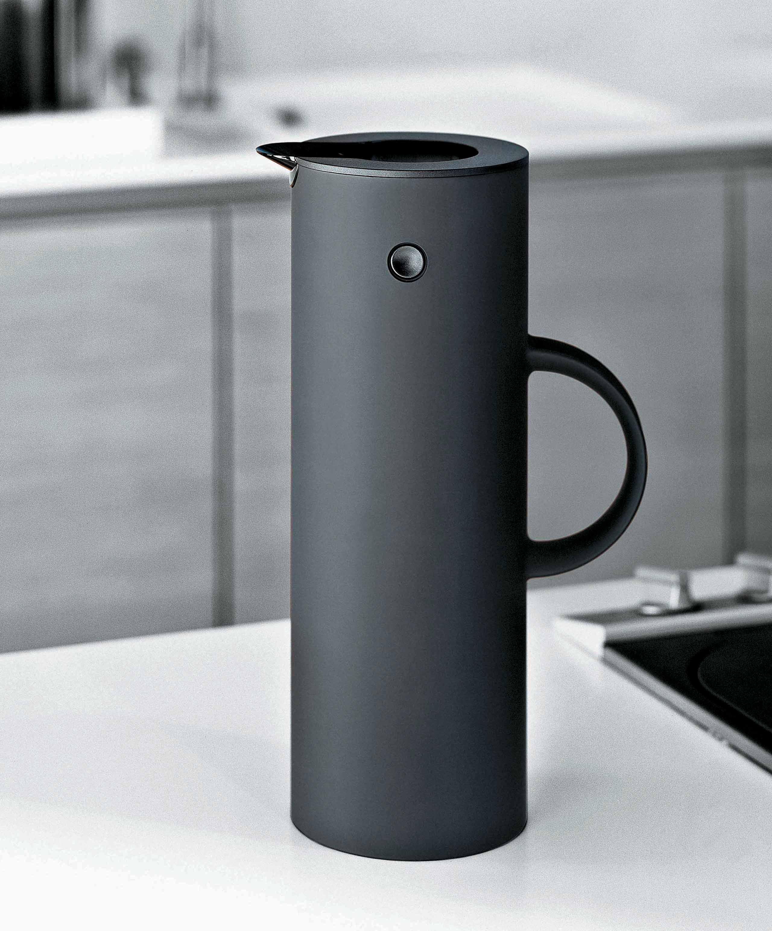 Stelton Classic EM77 Insulated jug White Made In Design UK