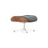 Pouf Lounge Chair Ottoman - / Eames, 1956 - Ciliegio di Vitra