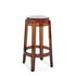Charles Ghost Stackable bar stool - / H 65 cm - Polycarbonate by Kartell