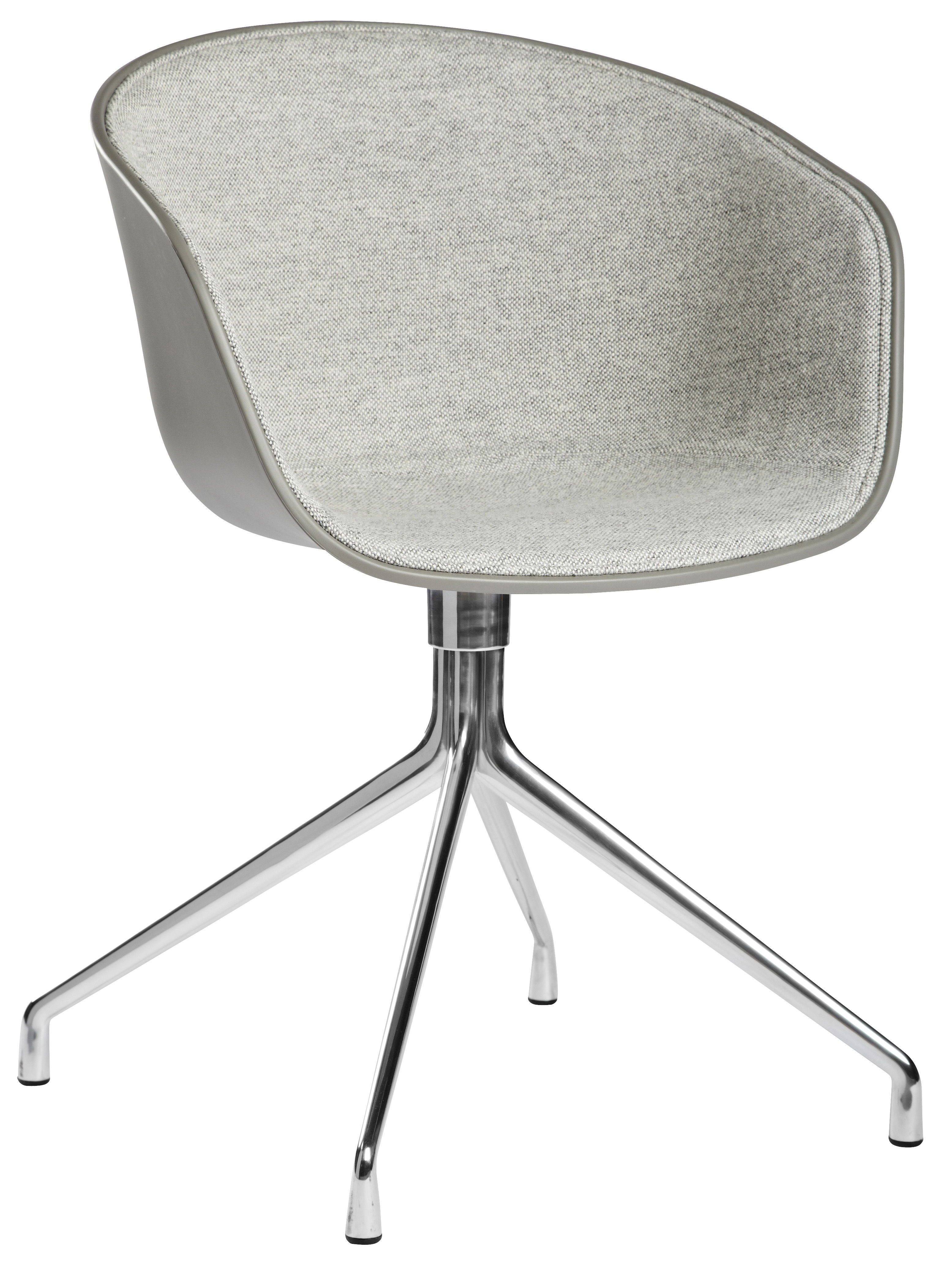Hay About a chair Swivel armchair - Grey | Made In Design UK