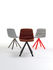 Maarten Swivel chair - Padded & metal legs by Viccarbe