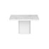 Table carrée Katherine / 130 x 130 cm - Marbre - POP UP HOME