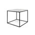 Tavolino Marble - / Marmo - 50 x 50 cm x H 45 cm di POP UP HOME