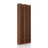 Random Wood Bookcase - / L 81 x H 217 cm - Walnut by MDF Italia