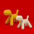 Puppy Small Decoration - / L 42 cm - Glittery: limited edition Christmas 2021 by Magis