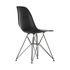 Chaise DSR - Eames Plastic Side Chair / (1950) - Pieds noirs - Vitra