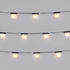 Ghirlanda luminosa per l'esterno Sagra - LED / 16 bandierine tessuto - Interno & esterno di Seletti