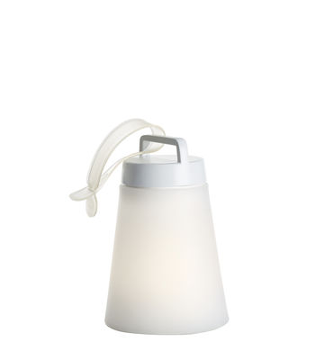 Carpyen - Lampe sans fil rechargeable Sasha en Plastique, Polyéthylène - Couleur Blanc - 22.89 x 22.